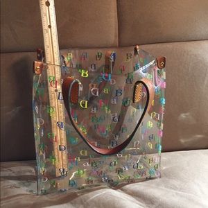 Dooney&Burke Clear Tote 👜